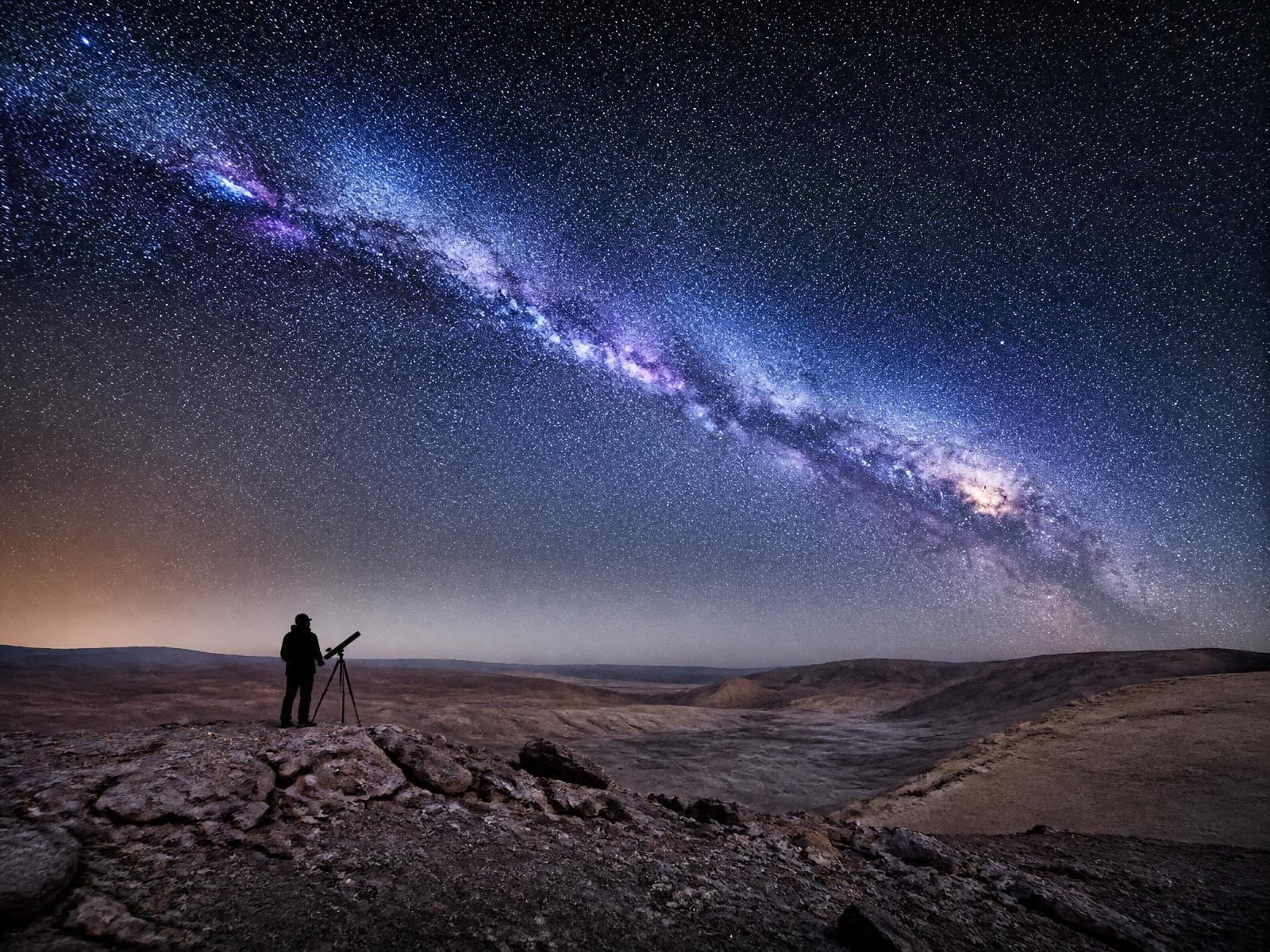 Céu estrelado do Atacama
