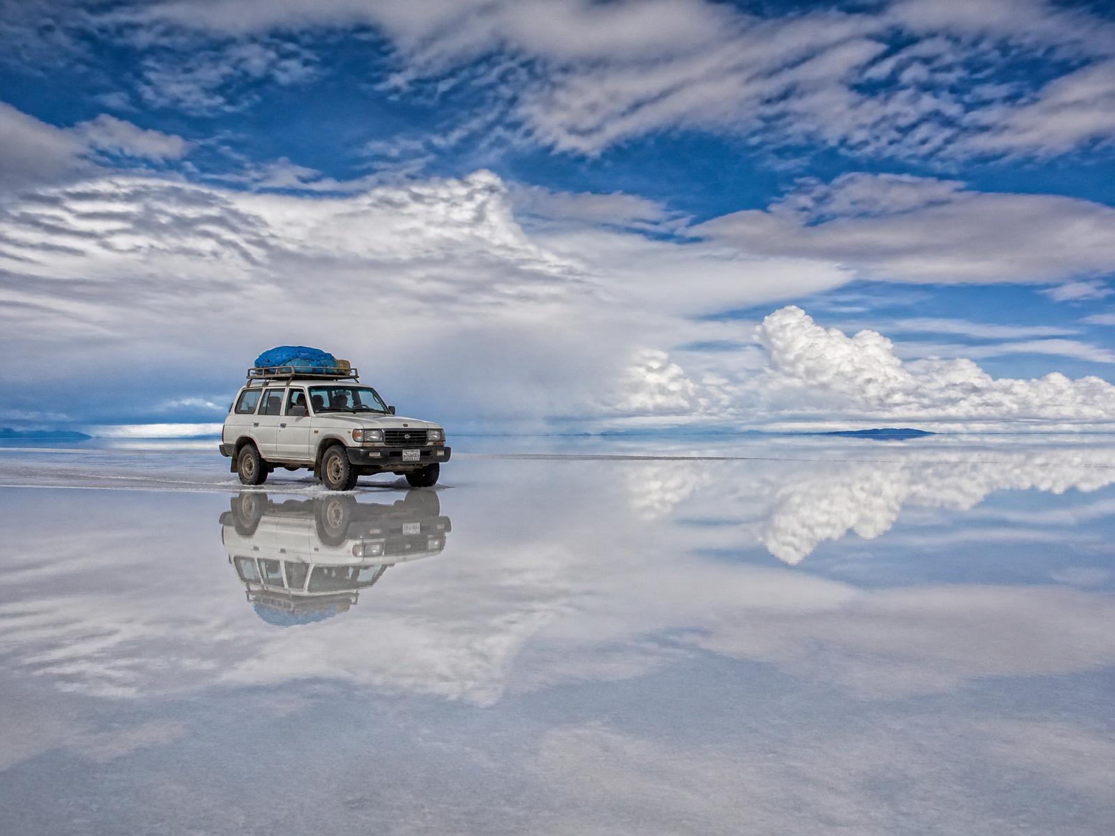 Salar de Uyuni — o espelho do céu